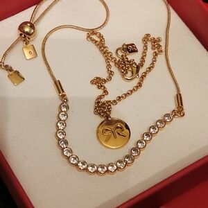 Two Bracelets RUBY RIBBON Milestone Pieces